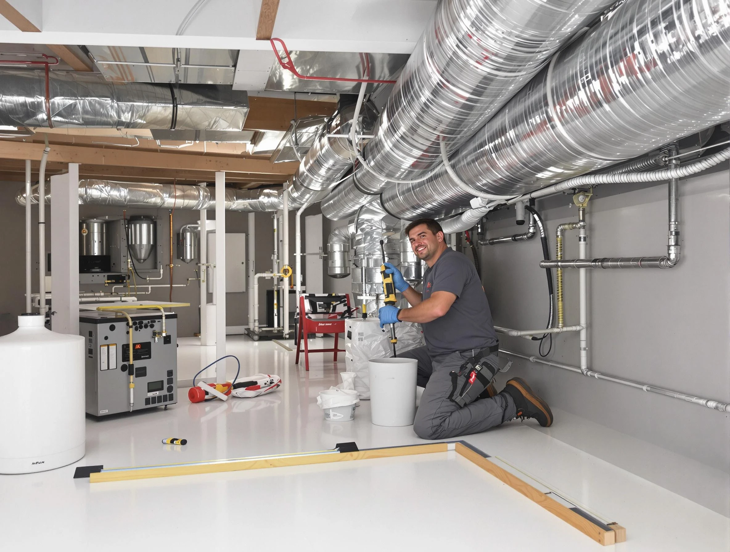 Professional duct sealing service by Englewood Air Duct Cleaning in Englewood