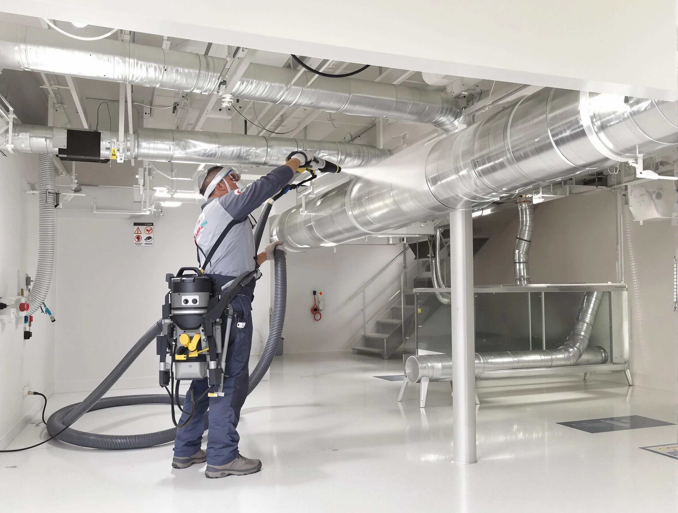 Professional central duct cleaning by Englewood Air Duct Cleaning in Englewood