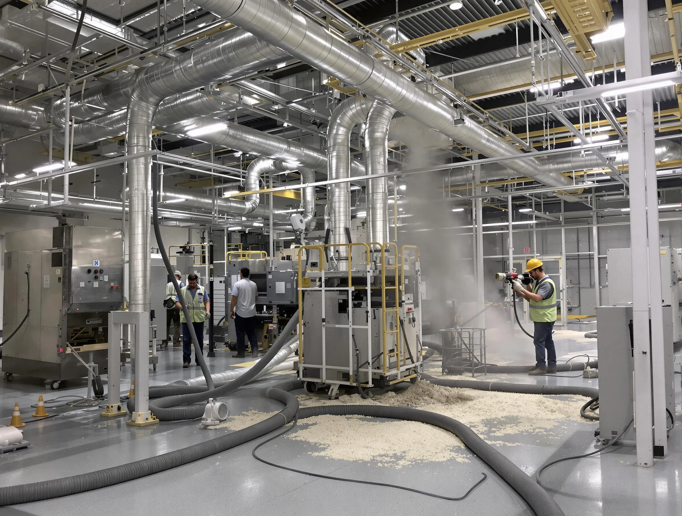 Heavy-duty industrial duct cleaning by Englewood Air Duct Cleaning in Englewood